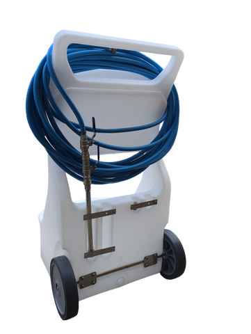 Cart SG with hose and foam lance