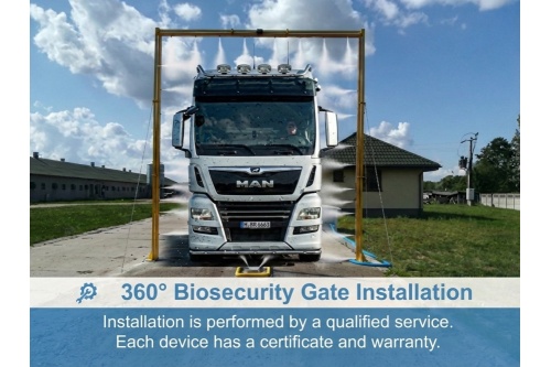 DISINFECTION CHANNEL for Biosecurity biosecurity_cate