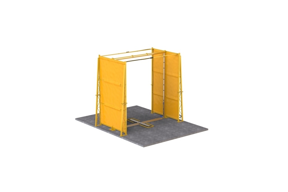 UNIDOZ Disinfection Gate SHIELD – Wind Protection for Biosecurity ...